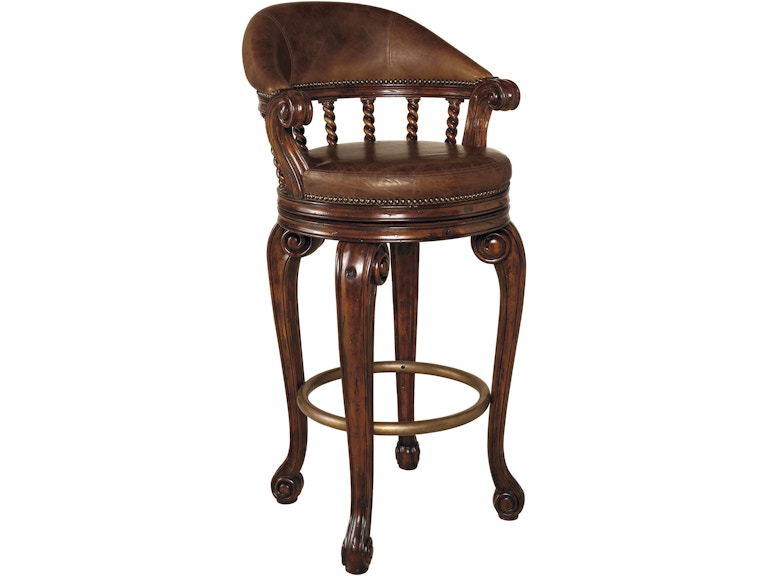 Maitland-Smith Casual Dining Marlowe Swivel Counter Stool 8100-44 at Norwood Furniture