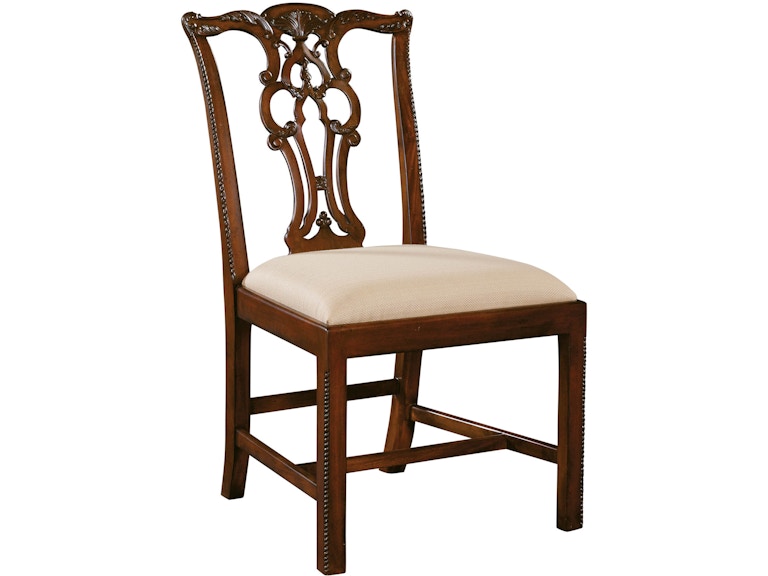 Maitland-Smith Casual Dining Massachusetts Aged Regency Side Chair 8102-40 at Norwood Furniture