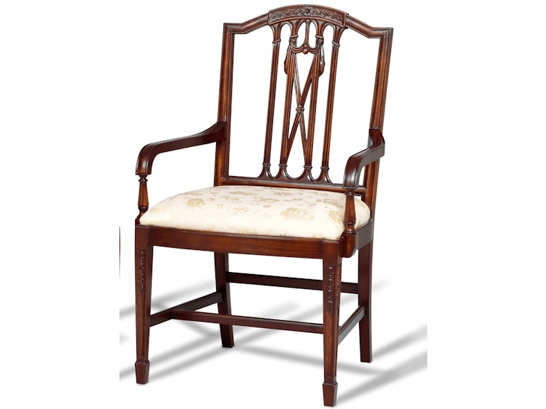 Maitland-Smith Casual Dining Ox Arm Chair (Sh26-082012m) 89-0205 at Norwood Furniture