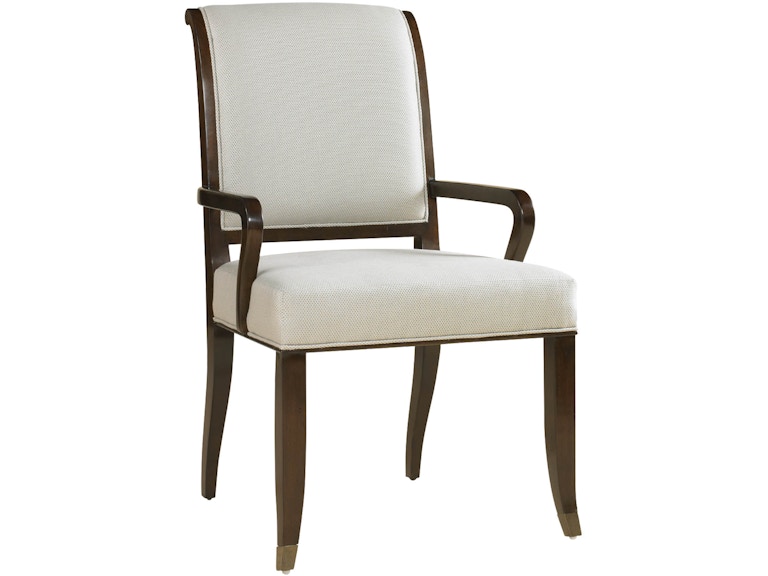 Maitland-Smith Casual Dining Paris Arm Chair 8113-41 at Norwood Furniture