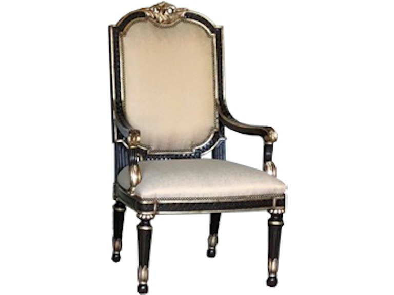 Maitland-Smith Casual Dining Piazza San Marco Arm Chair 88-0746 at Norwood Furniture