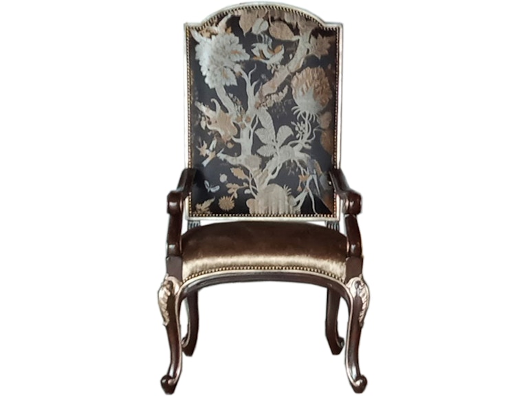 Maitland-Smith Casual Dining Piazza San Marco Arm Chair 88-0166 at Norwood Furniture