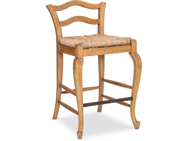 Maitland-Smith Casual Dining Provencal Counter Stool White 8103-42-W at Norwood Furniture
