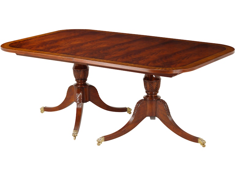 Maitland-Smith Casual Dining Reeded Dining Table (Sh03-081302m) 89-0705 at Norwood Furniture