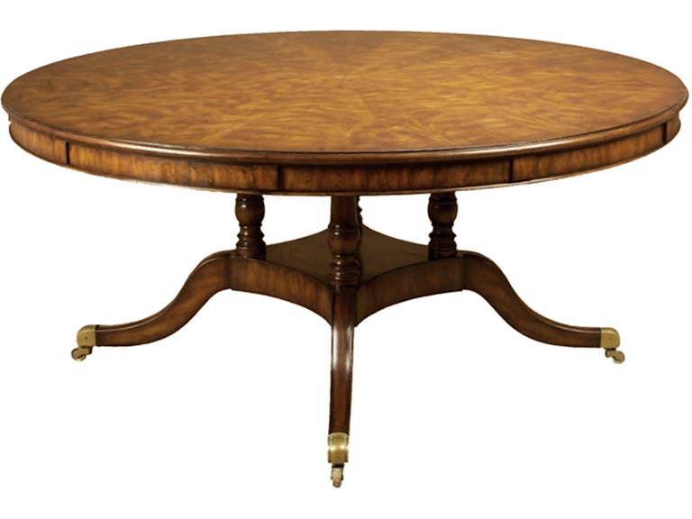 Maitland-Smith Casual Dining Roundabout Dining Table 8103-35 at Norwood Furniture