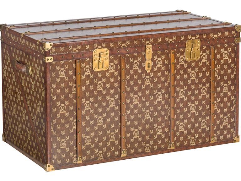 Maitland-Smith Home Accents Louis Trunk 8150-13 At Norwood Furniture