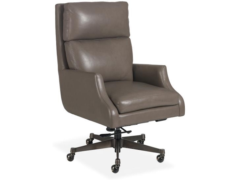 Maitland-Smith Home Office Lail Swivel Tilt Desk Chair Ra1299st-qua-pew RA1299ST-QUA-PEW at Norwood Furniture