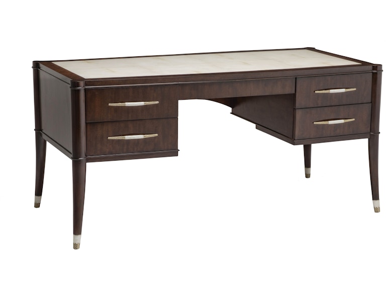 Maitland-Smith Home Office Parchment Desk 8113-53 at Norwood Furniture
