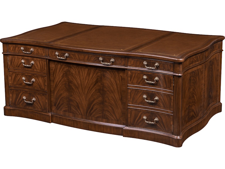 Maitland-Smith Home Office Sanders Desk 89-0008 at Norwood Furniture