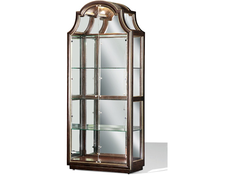 Maitland-Smith Living Room Bolero Display Cabinet 88-0109 at Norwood Furniture
