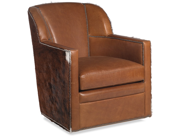 Maitland-Smith Living Room Bronson Swivel Chair Ra1162-s-ren-cho RA1162-S-REN-CHO at Norwood Furniture
