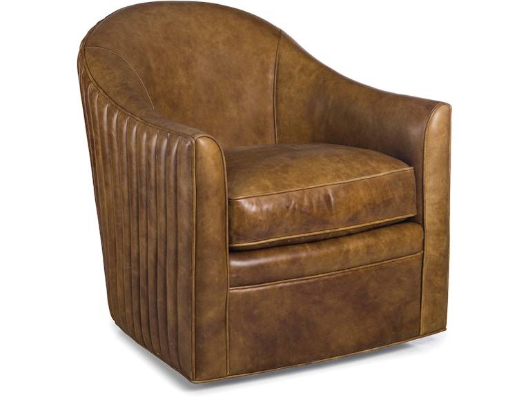 Maitland-Smith Living Room Callie Swivel Chair Ra1204s-thu-che RA1204S-THU-CHE at Norwood Furniture