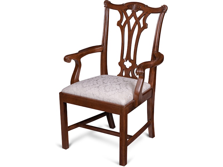 Maitland-Smith Living Room Camden Arm Chair (Sh00-501800a) 89-0201 at Norwood Furniture