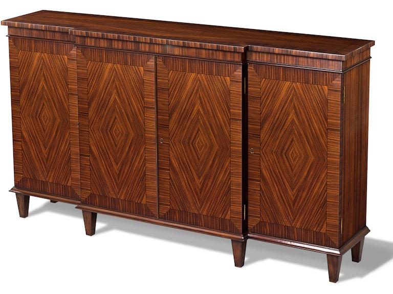Maitland-Smith Living Room Diamond Rosewood Sideboard (Sh08-112911r) 89-1106 at Norwood Furniture