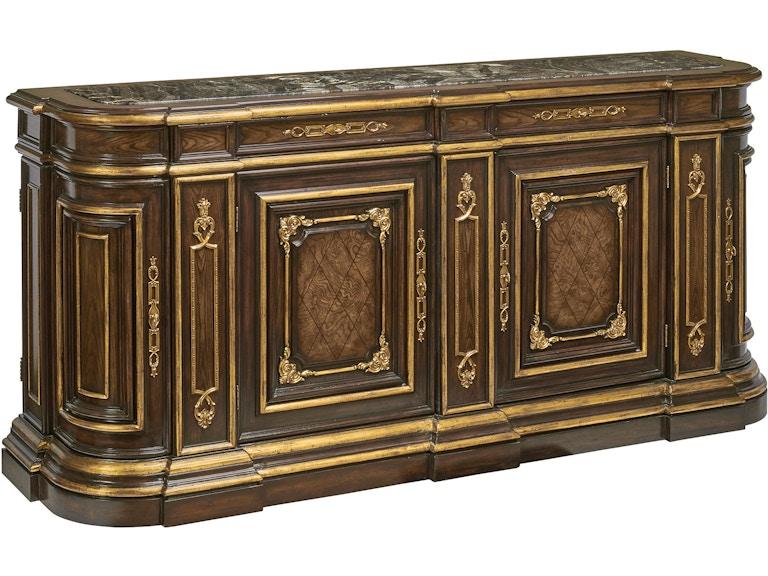 Maitland-Smith Living Room Grand Traditions Credenza 88-0410 at Norwood Furniture