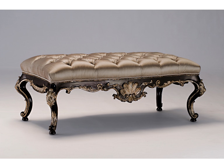 Maitland-Smith Living Room Piazza San Marco Bench 88-0148 at Norwood Furniture