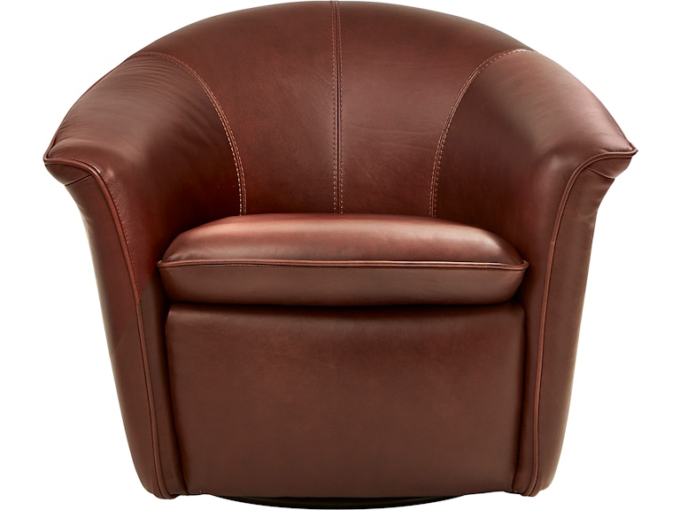 Maitland-Smith Living Room Scoop Swivel Chair 8411-43 at Norwood Furniture