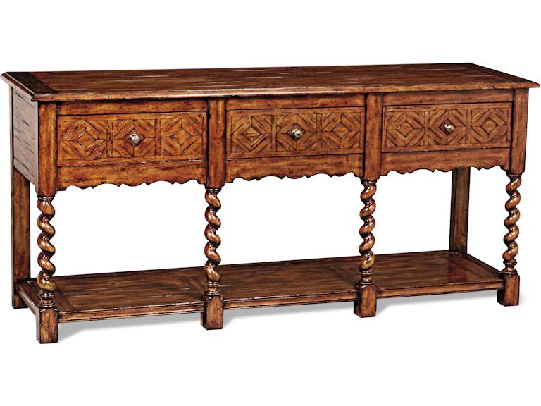 Maitland-Smith Living Room Serpentine Huntboard (Sh08-020310) 89-1101 at Norwood Furniture