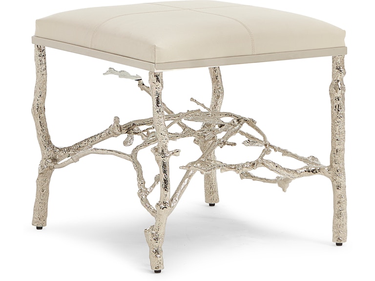 Maitland-Smith Living Room Twig Ottoman 8395-42 at Norwood Furniture