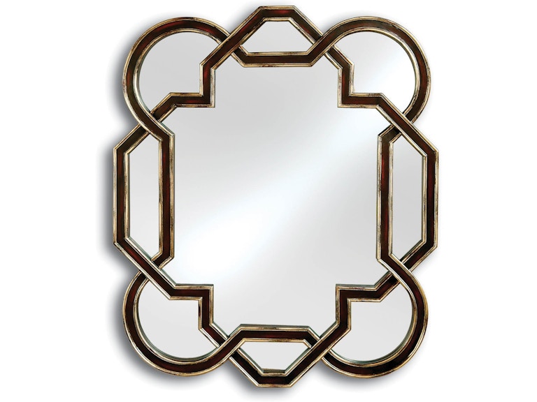 Maitland-Smith Mirrors Geometro Mirror 8161-28 at Norwood Furniture
