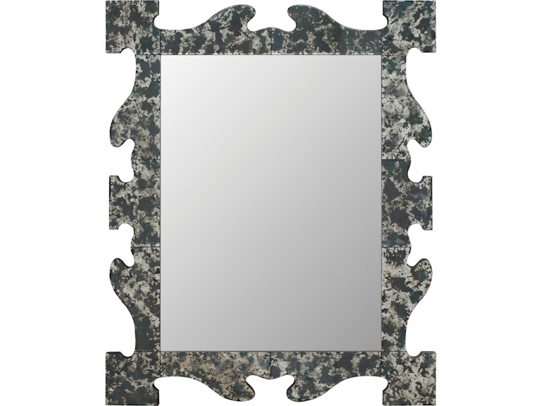 Maitland-Smith Mirrors Hand Antique Mirror Frame Mirror Glass 8111-28 at Norwood Furniture