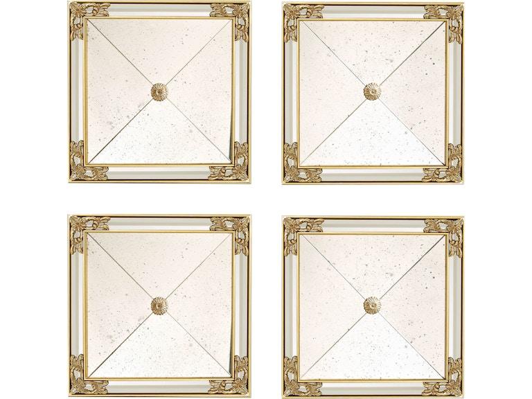 Maitland-Smith Mirrors Novella Set Of Four Mirrors 8160-28 at Norwood Furniture