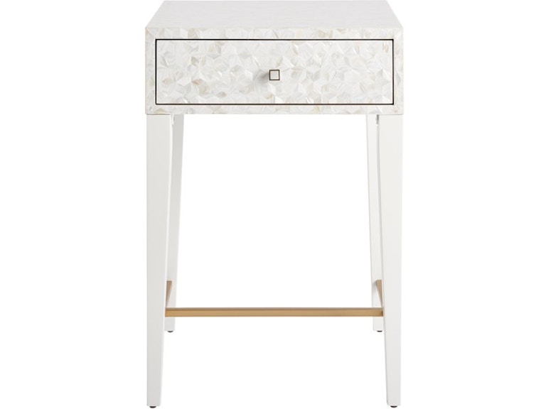 Miranda Kerr Home by Universal Bedroom Love Joy Bliss Bedside Table 956356 at Norwood Furniture