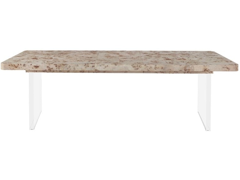 Miranda Kerr Home by Universal Casual Dining Tranquility Dining Table U195A653 at Norwood Furniture