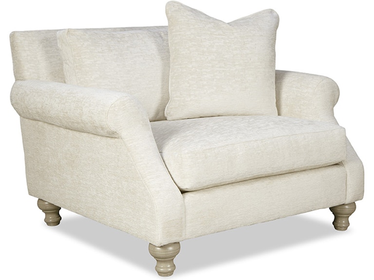 Paula Deen by Craftmaster Living Room Chair and a Half P743720BD at Norwood Furniture