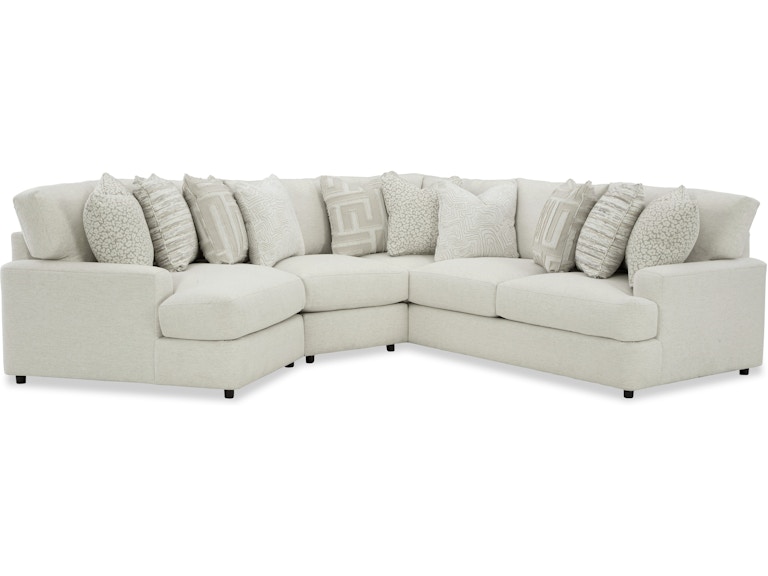Paula Deen by Craftmaster Living Room Sectional P7356BD-Sect at Norwood Furniture