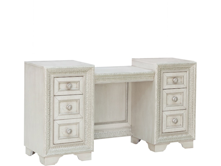 PFC Bedroom Camila 7 Drawer Vanity P269134S at Norwood Furniture