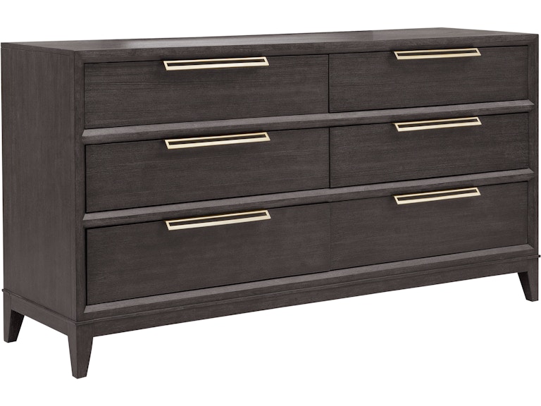 PFC Bedroom Quincy 6-Drawer Dresser P375100 at Norwood Furniture