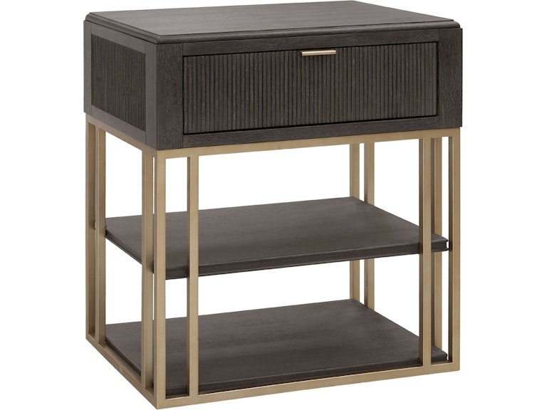 PFC Bedroom West End Loft Accent Nightstand with Storage Drawer P361141 at Norwood Furniture