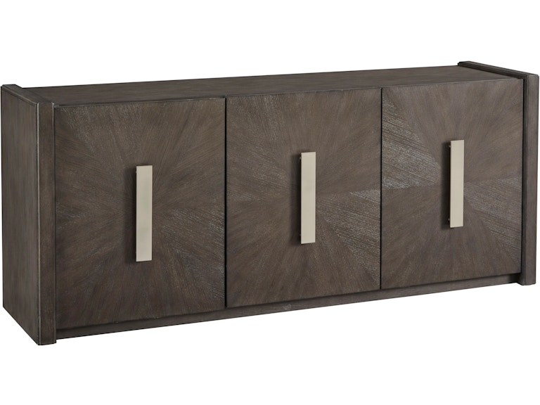PFC Living Room 3-Door Credenza with Shelves P301777 at Norwood Furniture