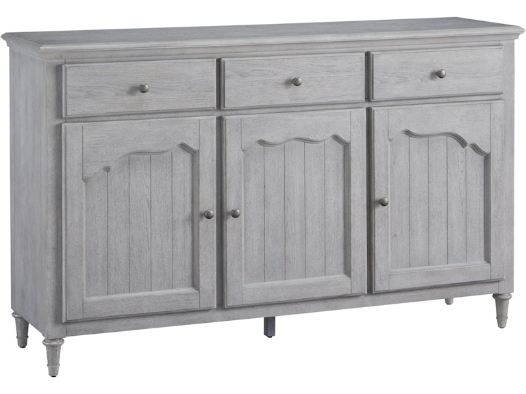PFC Living Room 3-Door Credenza with Storage Drawers P301786 at Norwood Furniture