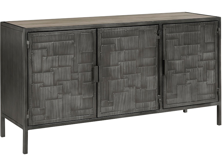 PFC Living Room 3-Door Metal Sideboard P301750 at Norwood Furniture