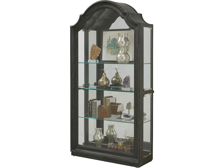 PFC Living Room Traditional Side Entry Curio P021766 at Norwood Furniture