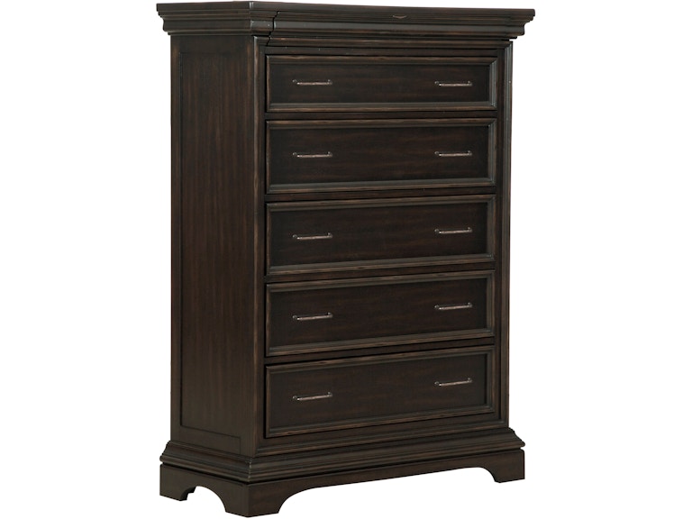Pulaski Furniture Bedroom Caldwell 6 Drawer Chest P012124 at Norwood Furniture