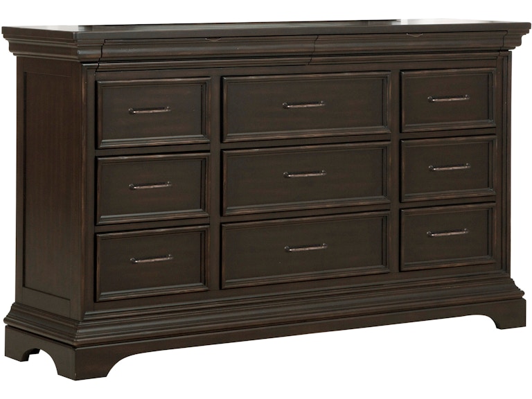 Pulaski Furniture Bedroom Caldwell Dresser P012100 at Norwood Furniture