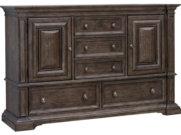 Pulaski Furniture Bedroom Woodbury Dresser P351100 at Norwood Furniture