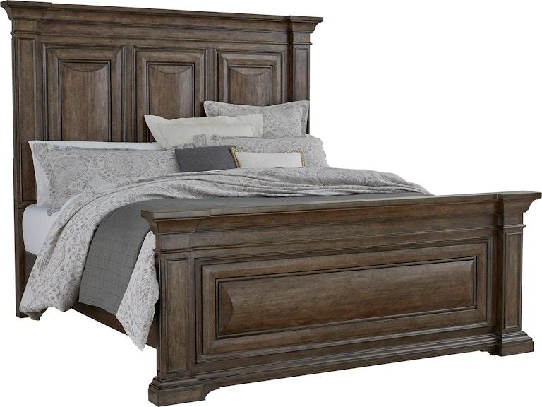 Pulaski Furniture Bedroom Woodbury King Panel Bed P351-BR-K3 at Norwood Furniture