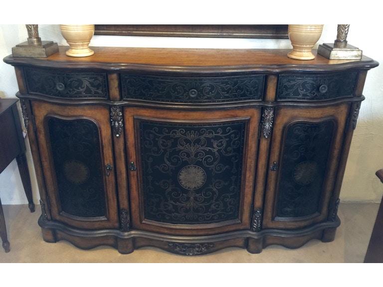 Pulaski Furniture Casual Dining 66" Credenza BUFF CAB BR at Norwood Furniture