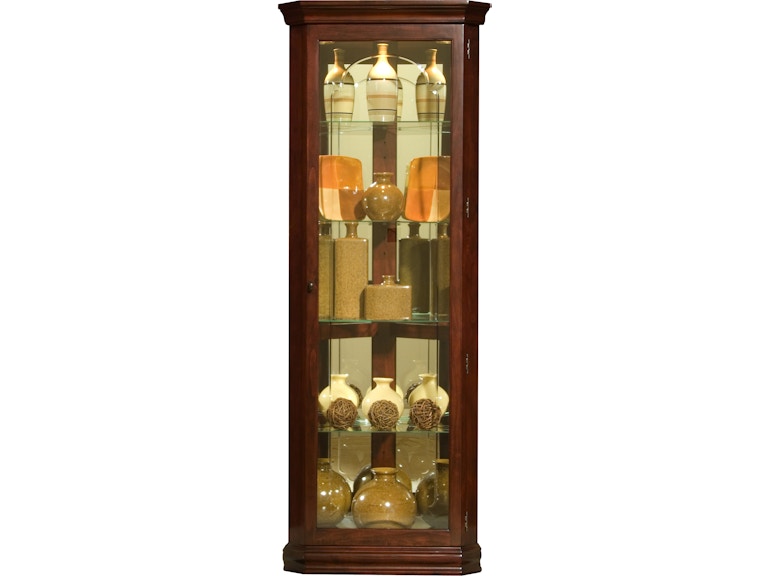Pulaski Furniture Living Room Corner Curio 20205 at Norwood Furniture