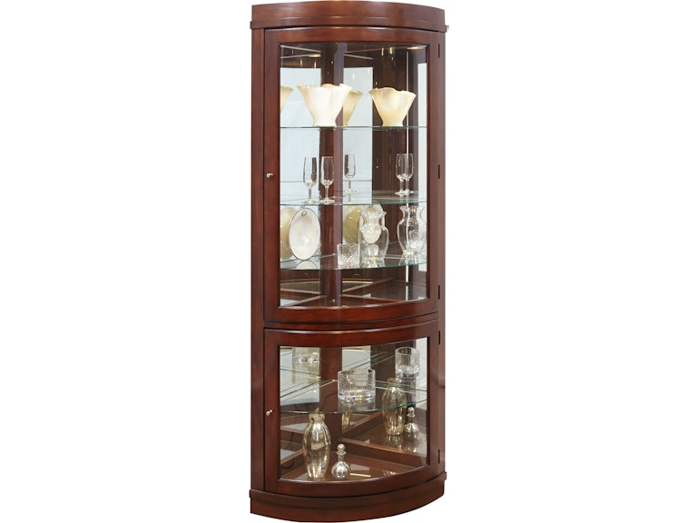 Pulaski Furniture Living Room Corner Curio 20852 at Norwood Furniture