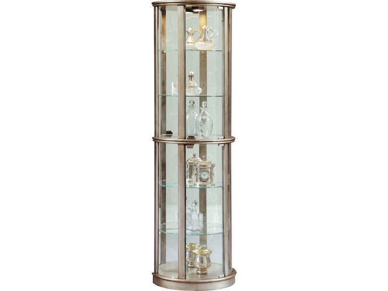 Pulaski Furniture Living Room Glass Door Curio 21395 at Norwood Furniture