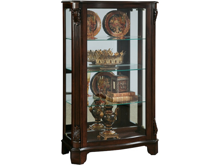 Pulaski Furniture Living Room Mantel Curio 21429 at Norwood Furniture
