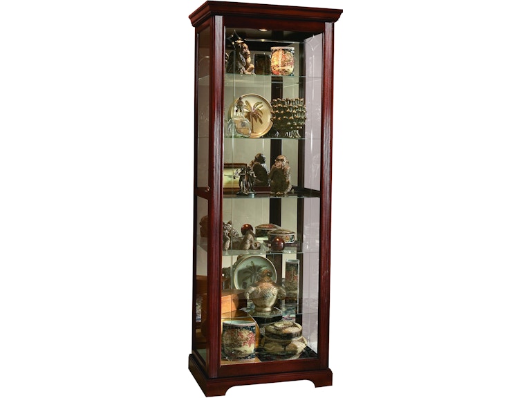 Pulaski Furniture Living Room Two Way Sliding Door Curio 20717 at Norwood Furniture