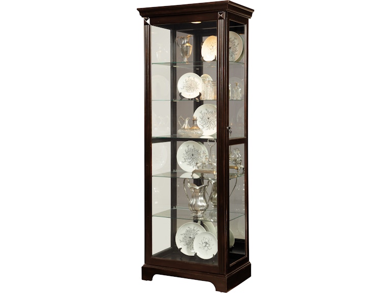 Pulaski Furniture Living Room Two Way Sliding Door Curio 21459 at Norwood Furniture