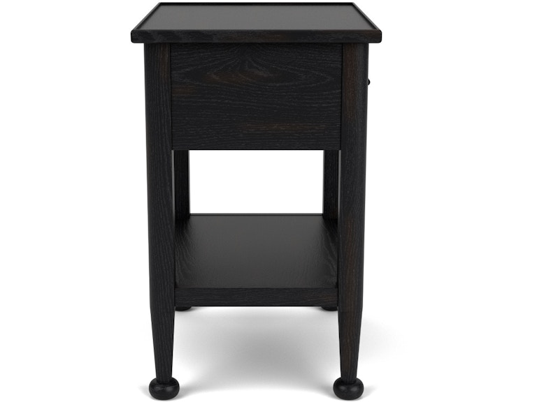 Riverside Bedroom 1-Drawer Blk Nightstand 61768 at Norwood Furniture