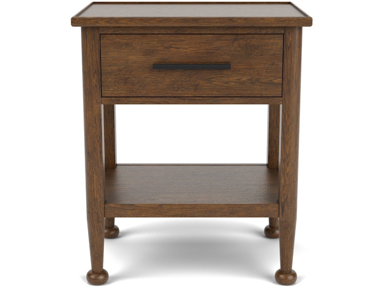 Riverside Bedroom 1-Drawer Brn Nightstand 61767 at Norwood Furniture